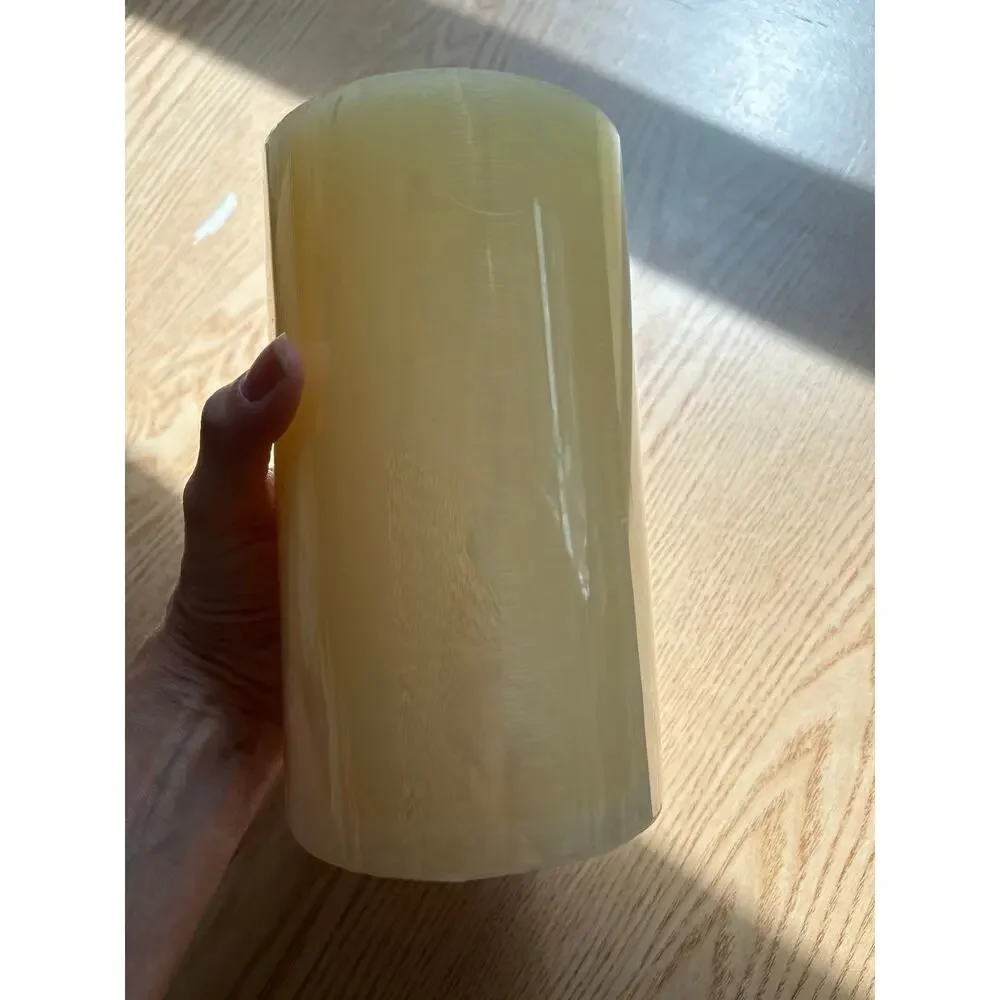 New Room Essentials Fragrance Free Pillar Candle Cream size 7